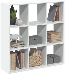 Estante divisória 102x29x103,5 cm derivados de madeira branco
