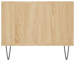 Mesa de centro 102x50x40 derivados de madeira carvalho sonoma