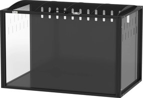 Gaiola para Hamster, 81 x 51 x 53 cm, Vista Panorâmica, Preta