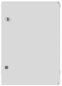 Armário de Controle IP65 Impermeável Cinza 50x24,5x70 cm Plástico ABS
