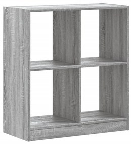 Estante 68,5x32x75 cm derivados de madeira cinzento sonoma