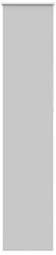 vidaXL Persiana de enrolar 60x230 cm largura tecido 55,7 cm poliéster