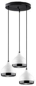 Candeeiro de Teto Yildo – Branco – Diâmetro 90 cm