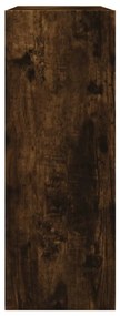 Sapateira 60x21x57 cm derivados de madeira carvalho fumado