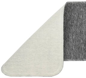 Tapetes antiderrapantes retang. p/ escadas 15pcs 60x25 cm cinza