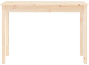 Mesa consola 110x40x75 cm madeira de pinho maciça