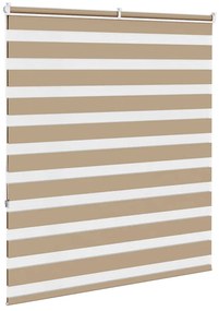 Cortina de zebra 130x150 cm largura do tecido 125,9cm poliéster