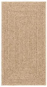 Tapete ZIZUR 80x150 cm aspeto de juta interior e exterior