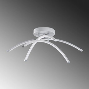 Chandelier Ledbanana – Cinzento – 57 cm x 20 cm x 57 cm