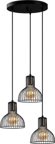 Candeeiro de Teto Vazo – Preto Antigo – 42 x 42 x 117 cm