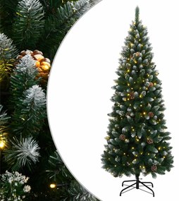 Árvore de Natal artificial com 300 luzes LED 180 cm