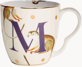 Caneca em porcelana fine bone china Monkey