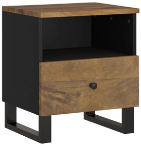 Mesa de cabeceira madeira de mangueira maciça/derivados madeira