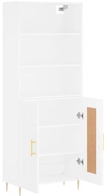 Armário alto 69,5x34x180 cm derivados de madeira branco