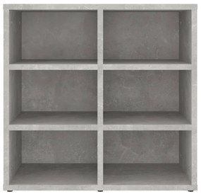 Sapateira 52,5x30x50 cm cor Concreto Cinza