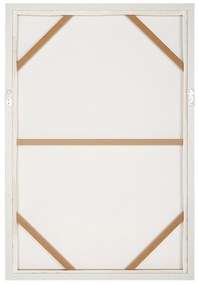 Quadro decorativo com moldura verde escuro 63 x 93 cm CANIEZZA Beliani