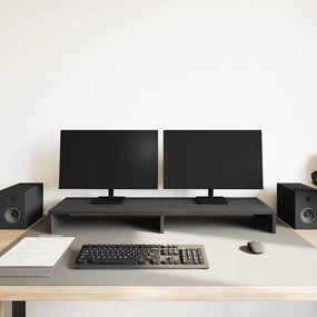 Suporte para monitor 100x27x10 cm deriv. madeira carvalho preto
