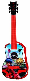 Guitarra Infantil Lady Bug Vermelho