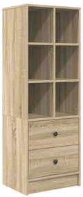 Mesa com Armazenamento Carvalho Sonoma Madeira Derivada