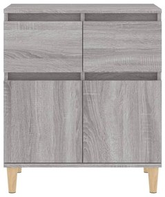 Aparador 60x35x70 cm derivados de madeira cinzento sonoma