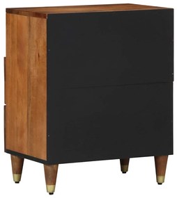 Criado-mudo 50x33x60 cm Madeira Sólida de Manga