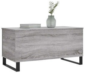 Mesa de centro 90x44,5x45 cm derivados de madeira cinza sonoma