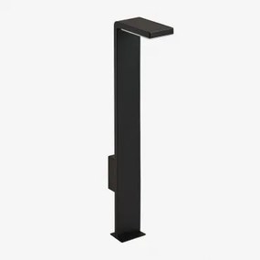 Baliza Solar Led Para Exterior En Aluminio Luxore Preto - Sklum