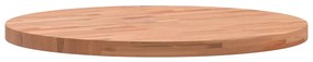 Tampo de mesa redondo Ø50x2,5 cm madeira de faia maciça