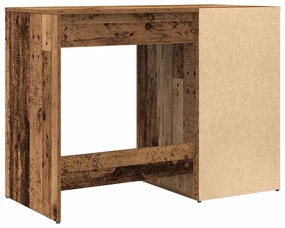 Secretária 100x49x75 cm derivados de madeira madeira velha