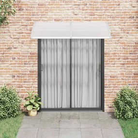 Toldo de porta 200x100 cm PC cinzento