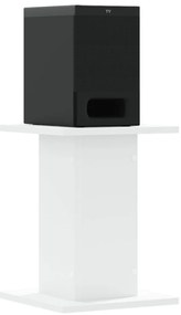 Suportes de colunas 2 pcs 30x30x40 cm derivados madeira branco