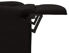 Poltrona de massagens tecido preto