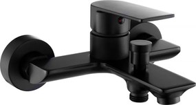 Mexen Alexa misturadora de banheira, preta - 71230-70