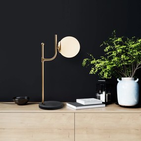 Candeeiro de Mesa Antler – Preto – 28 x 18 x 53 cm