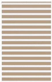 vidaXL Cortina de zebra 140x230 cm largura do tecido 135,9cm poliéster