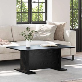 vidaXL Mesa de centro Outros Carvalho preto 103.5 x 60 x 40 cm