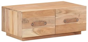 Mesa de centro 90x50x35 cm madeira recuperada maciça