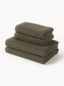 Conjunto de toalhas Niam, vários tamanhos, conjunto de 10