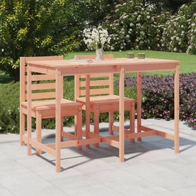 Mesa de jardim 159,5x82,5x110 cm madeira de douglas maciça