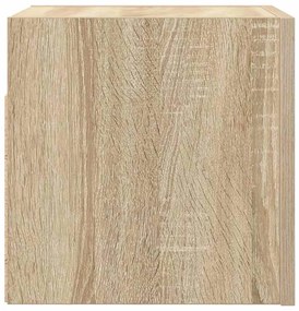 Móveis de TV de parede 2 pcs 30,5x30x30 cm carvalho sonoma
