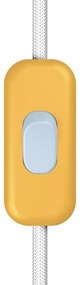 Interruptor unipolar em linha Creative Switch amarelo mostarda
