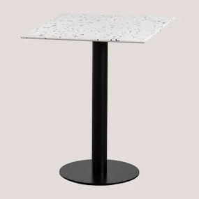 Mesa De Bar Quadrada 60x60 Cm Em Terraço Dolce Branco - Sklum