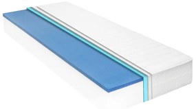 282793 vidaXL Colchão 140x200 cm espuma viscoelástica c/ memória 18 cm