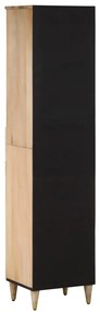 Armário de casa de banho 38x33x160 cm mangueira maciça