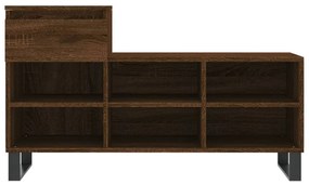Sapateira 102x36x60 cm derivados de madeira carvalho castanho