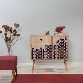 Cômoda Verybox – Carvalho Sonoma – 90 x 90 x 40 cm