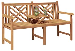 banco Outros Castanho 150 x 60 x 90 cm Madeira de teca sólida