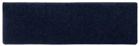 Tapetes de escada autoadesivos 30 pcs 65x21x4 cm azul-marinho