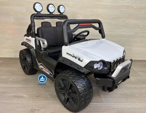 Carro eletrico crianças Todo terreno buggy guepard 2 Lugares branco