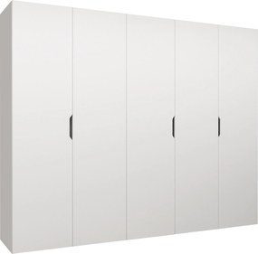 Roupeiro Hartford 515, Branco, 202x250x50cm, 171.5 kg, Portas para roupeiro: Com dobradiças
